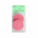 Pink Round Cellulose Sponge_small_2pcs